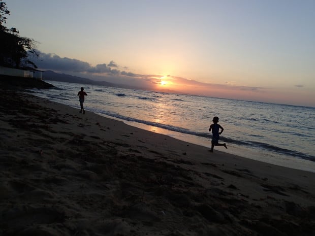 Sunsets in Rio San Juan are as beautiful as you might imagine.